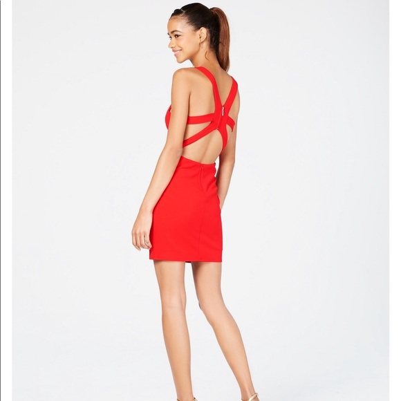 Strappy-back bodycon dress from B Darlin - Picture 3 of 3